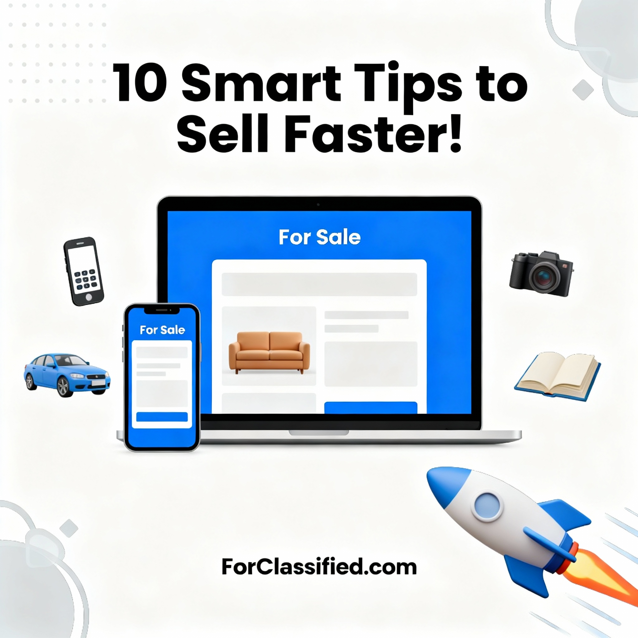 10 Smart Tips to Sell Your Used Items Faster on Classified Websites