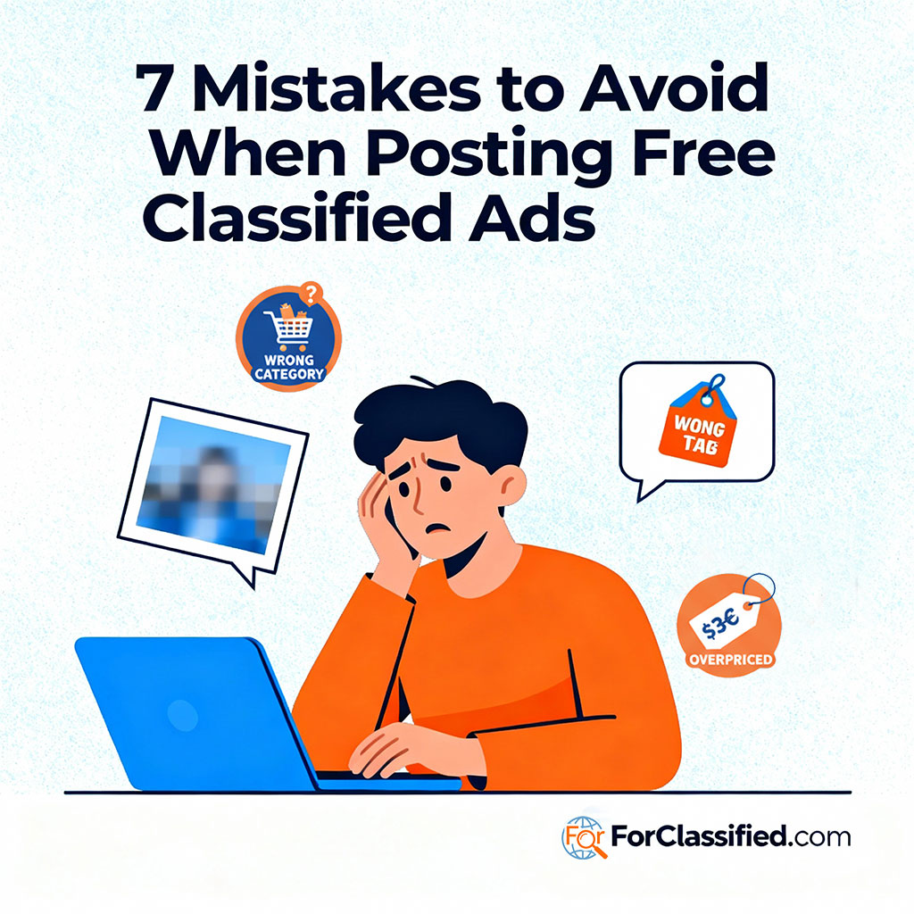 7 Mistakes to Avoid When Posting Free Classified Ads
