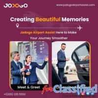VIP Airport Assistance at Miami Airport with Jodogo Airport Assist