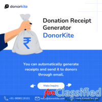 Donation Receipt Generator - DonorKite