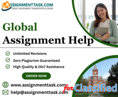 Global Assignment Help Online at Assignmenttask.com