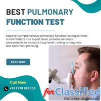 Best Lung capacity test in Coimbatore