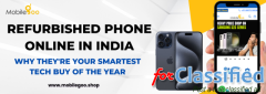 Quality Meets Affordability: Refurbished iPhones at Mobilegoo