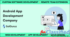 Innovation Unleashed: Custom Android App Development with SolGuruz