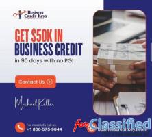 Get $50K in Business Credit in 90 Days—No SSN, No Revenue Needed!