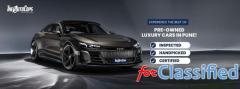 High-End Pre-Owned Luxury Cars, Curated by The Autocops