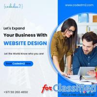Professional Web Design Company in Sharjah—codedm2.com
