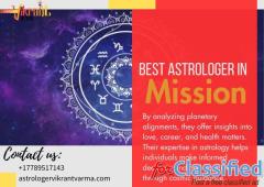 Best Astrologer in Mission – Trusted Vedic Astrology for Love, Finance & Destiny
