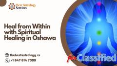 Heal from Within with Spiritual Healing in Oshawa