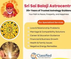 Sri Sai Balaji Astrocentre – Trusted Astrology Services in Bangalore|Srisaibalajiastrocentre.in