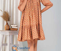 Indian Casual Cotton Dresses for Women Online | Buy JOVI INDIA