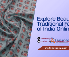 Explore Beautiful Traditional Fabrics of India Online