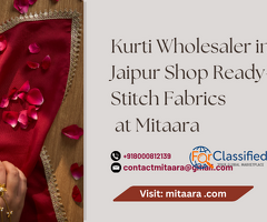 Kurti Wholesaler in Jaipur Shop Ready-to-Stitch Fabrics at Mitaara