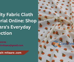 Quality Fabric Cloth Material Online: Shop Mitaara's Everyday Collection
