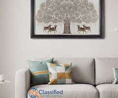 Authentic Sanjhi Paintings for a Divine Home Décor Touch | Swadesh Online