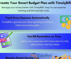 Best Bill Reminder & Expense Tracker App for Smart Money Control - Timelybills