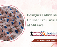 Designer Fabric Material Online: Exclusive Prints at Mitaara